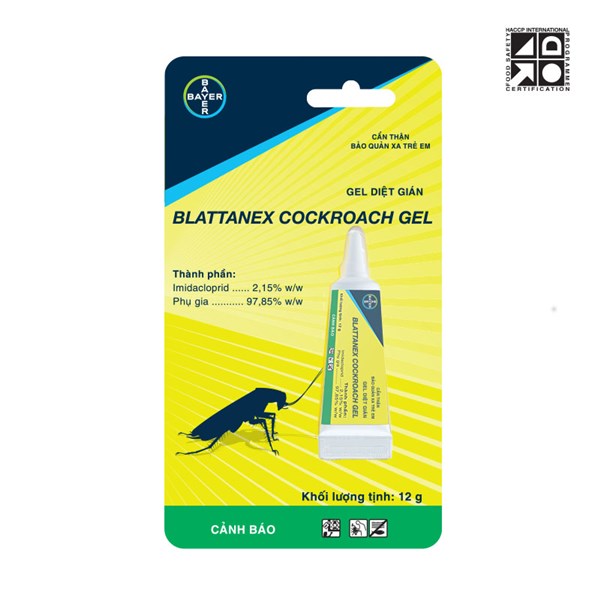 BẠN CÓ BIẾT? Hiệu quả kiểm soát gián của Blattanex đã được Viện  Sốt rét ký sinh trùng quốc gia (NIMPE) kiểm chứng !